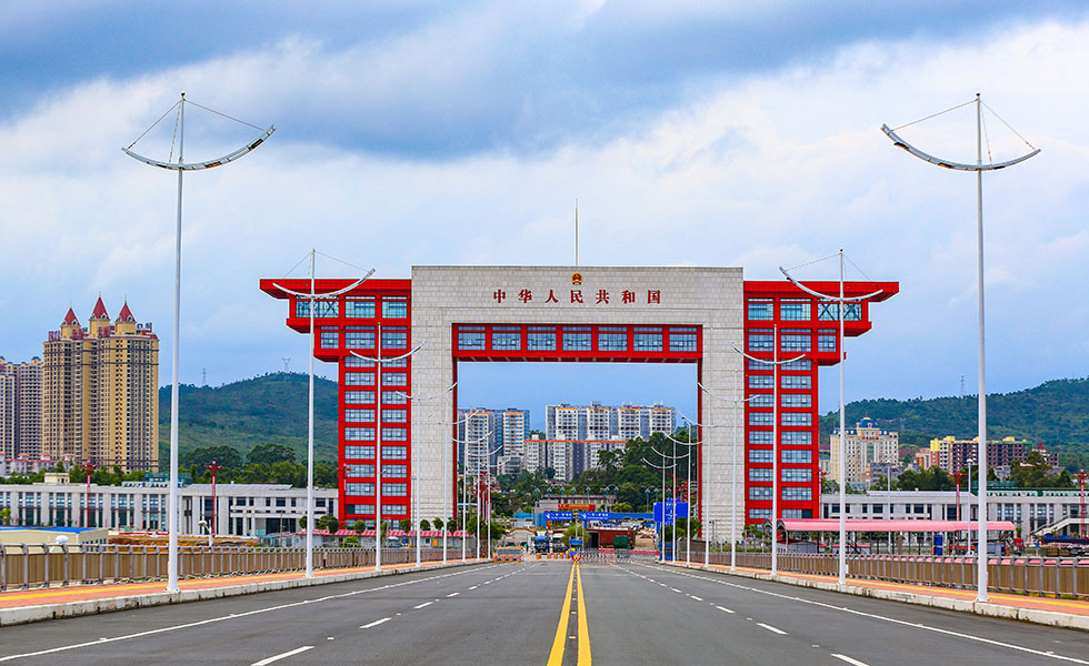 东兴边关